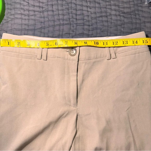 Counterparts Womens Business Casual Pants Sz 8 Tan Straight Leg Formal Work Pant - Picture 10 of 11